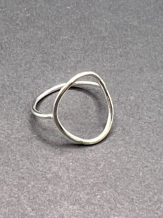 Open circle ring